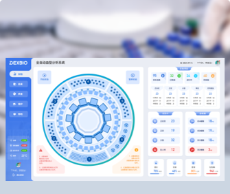 德祥生物全自動血型分析系統(tǒng)UI界面設(shè)計(jì)